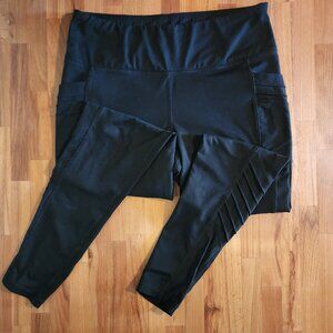 Tangerine Leggings with side pockets, Black, Large